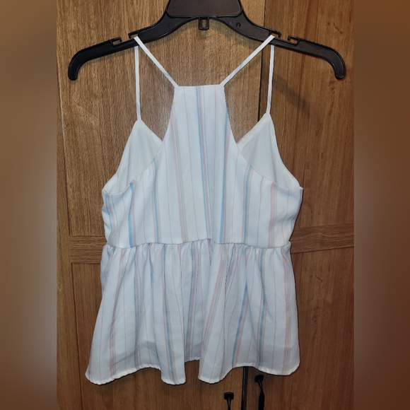 Pink Lily XS striped summery tank top - Picture 2 of 5